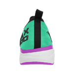 Chuteira Futsal Penalty Max 1000 Ecoknit - Turquesa/Preto/Lilás