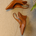 Sapato SlingBack Jade Caramelo