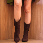 Bota Aline Marrom