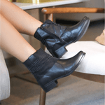 Bota Brenda Preto Couro