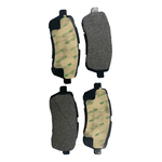 Kit Pastilha Disco Freio Ford Ka/Fiesta 2010 2015 2017 2021