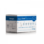 Kit Bacia com Caixa Acoplada Avant Branco Incepa + Complementos de Instalação e Assento