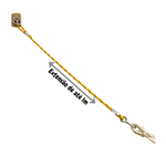 Cabo Extensor para Rede de Dormir 1 Metro - Amarelo Dourado