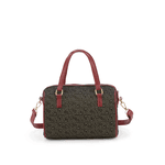 Bolsa Feminina Baú Mickey Mouse Preto/Vermelho Ref. 09991.09982