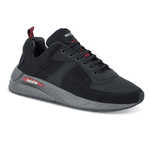 Tênis Masculino Sneaker Dunk Ferracini Preto Ref. 09952.09953