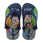 Chinelo Infantil Baby Turma Da Mônica Ipanema - Azul/Verde