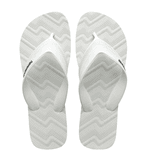 Chinelo Havaianas Track Waves - Branca