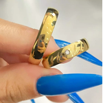 Par de Alianças em ouro 18K