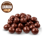 Amendoim Chocolate Confeitado Crocante Louman com deliciosa casquinha de açúcar e chocolate 400g