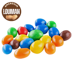Amendoim Colorido Confeitado Crocante Louman com deliciosa casquinha de açúcar colorida 400g