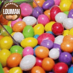 Amendoim Colorido Confeitado Crocante Louman com deliciosa casquinha de açúcar colorida 400g