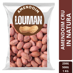 Amendoim Cru In Natura Runner Com Pele Louman