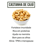 Castanha de Caju Torrada Sem Sal Gran Bell's Premium