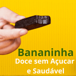 Bananinha Zero Açúcar com 20 unidades de 30g Serra Verde - Doce de Banana Sem Açúcar Bananinha fonte de Energia