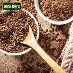 Linhaça Marrom Semente de Linhaça GRAN BELL'S 1Kg