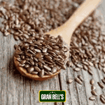 Linhaça Marrom Semente de Linhaça GRAN BELL'S 1Kg