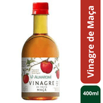 Vinagre de Maçã pet com 400ml - Almaromi