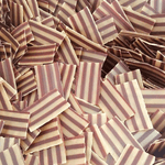 Pururuca de Trigo Crua Para Fritar Salgadinho de Bacon Listrada 1kg + Tempero de Bacon