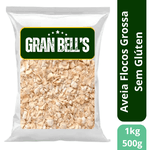 Aveia Flocos Grossa Sem Glúten Vida Saudável GRAN BELL'S