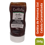 Kit com 3 Unid. de Geléia de Pimenta Uai - Sabores Alho, Cebola e Maracujá com Mostarda - Reserva da Canastra