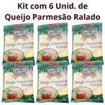 Kit com 6 Unidades de Queijo Parmesão Ralado 40g Canastra Premium - Reserva da Canastra