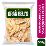 kit C/3 Pacotes de Bananas e Batata doce Chips - 1 Batata doce Mix 1 Banana Chips Salgada e 1 com Açúcar e Canela