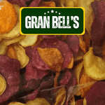 kit C/3 Pacotes de Bananas e Batata doce Chips - 1 Batata doce Mix 1 Banana Chips Salgada e 1 com Açúcar e Canela