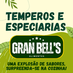 Tempero Edu Guedes Natural Original GRAN BELL'S - Uma Explosão de sabor - Surpreenda-se na Cozinha!