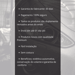 Kit Pelúcia Tapete + Capa De Volante - Onça