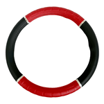 Capa de Volante Cromo Relevo - Vermelho