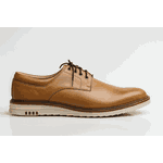 Sapato Casual Bergamo Couro Legítimo Caramelo + Brinde Exclusivo: Cinto