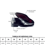 Sapato Social Exclusive Em Couro Confort Preto