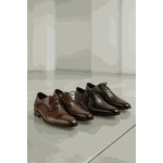 Sapato Social Torino - Oxford em Couro Preto - Sola de couro