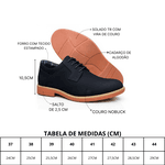 Sapato Masculino Bazzano - Couro Legítimo Preto
