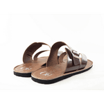 Sandália Masculina Em Couro Caraiva Cafe