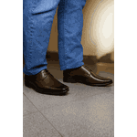 Sapato Social Luke - Couro Café 