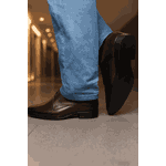 Sapato Social Luke - Couro Café 