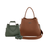 Kit Liz Caramelo + Chloe Verde