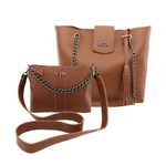 Kit Saco Caramelo + Kiara Caramelo