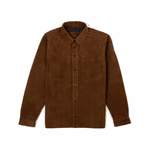 JAQUETA DE COURO COFFEE ESTILO CAMISA RHOUKER