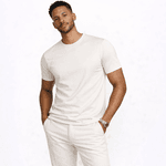 Camiseta Basic Algodão Egípcio Rhouker Off White