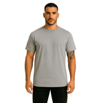 Camiseta Tradicional Cinza Mescla