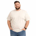Camiseta Plus Size Off White