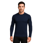 Camiseta Manga Longa UV Azul Marinho