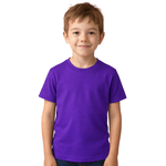 Camiseta Infantil Roxo
