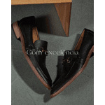 Sapato Social Loafer Maximium Couro Preto