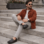 Mocassim Masculino Drive Masculino Couro Preto