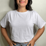 Cropped Branco Katia Cintra