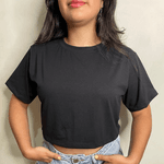 Cropped Preto Katia Cintra