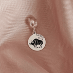 Berloque Signo Touro Prata 925